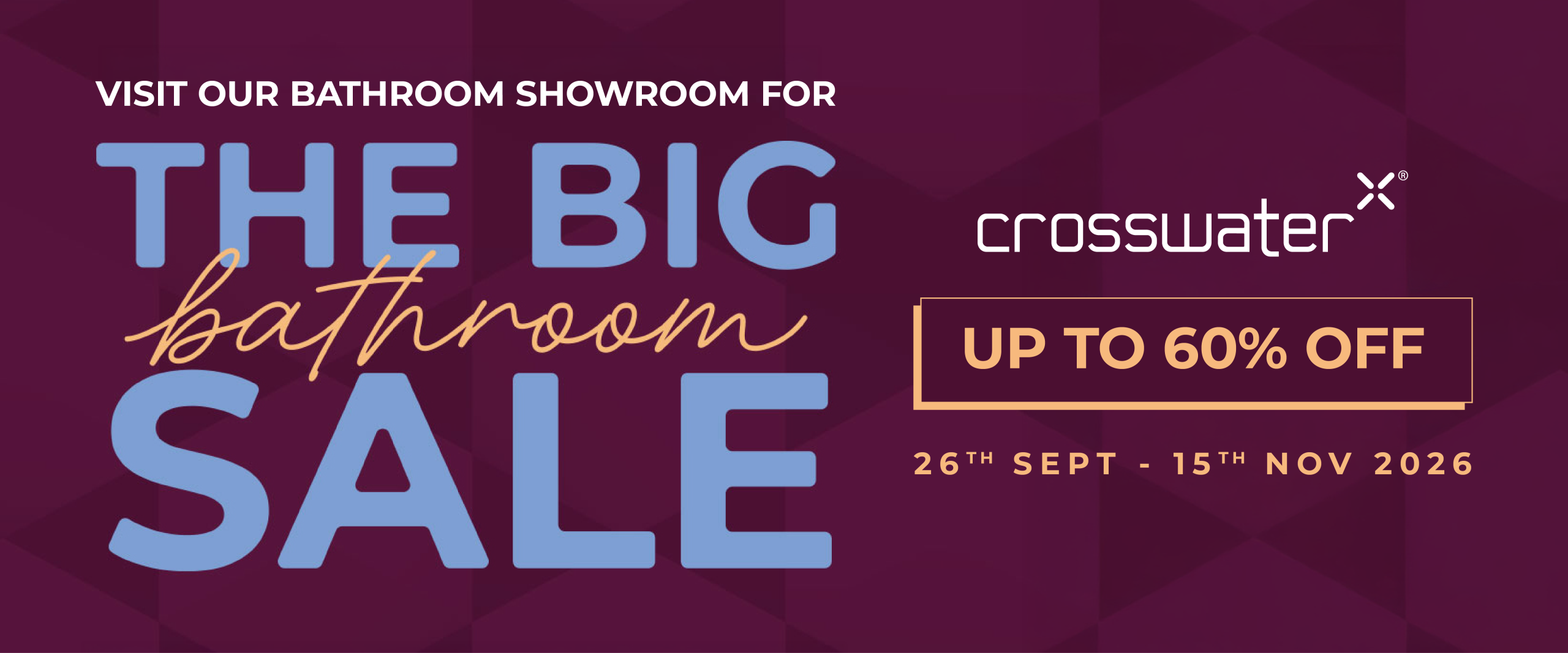 23939 Spinks Crosswater Sale - Autumn - 26th Sept - 15th Nov - Website Tile_V2