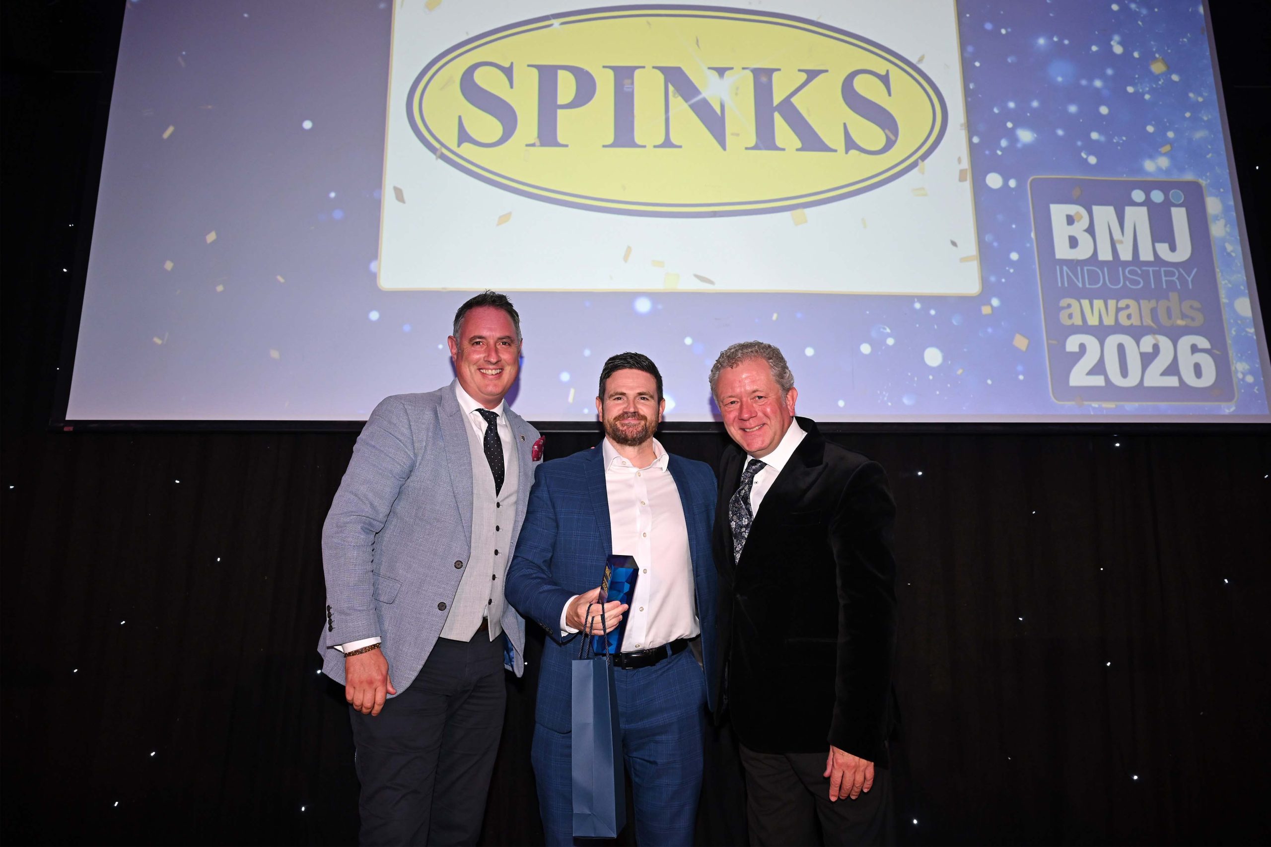 Spinks Named Merchant of the Year at BMJ Industry Awards